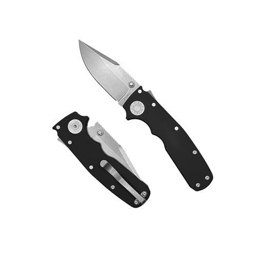 Demko Knives AD 20.5 Shark Cub 20CV Shark Lock Folding Knife 2.75 Blade DEMKO AD20.5 (Aluminum Black Clip Point)