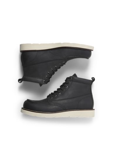 Image of JACK & JONES Men's Jfwtoronto Leather Boot Styd Ln