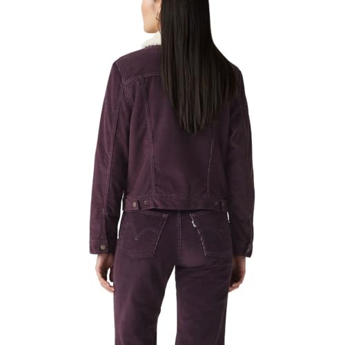 Image of Levi's Women's Original Sherpa Trucker Jackets (Standard and Plus)