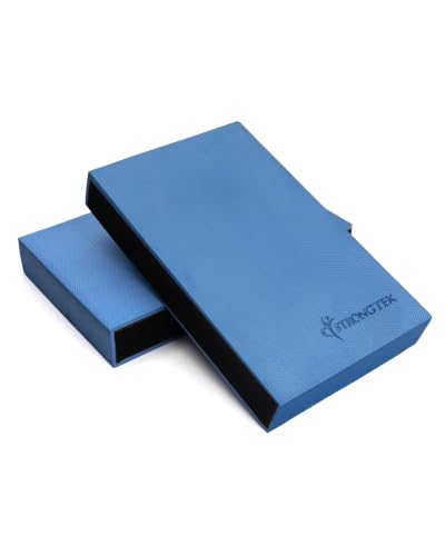 StrongTek 2-in-1 Non-Slip Balance Pad - High-Density Foam Cushion, Supportive