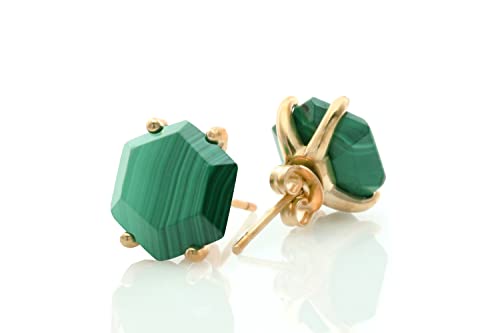 Boucles d'oreilles cadeau avec boîte et Anémone Hexagone personnalisées - 6