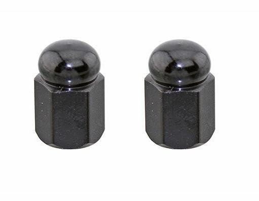 Tapas de válvula hexagonales para bicicleta, color negro. Piezas para bicicleta. miniatura 1