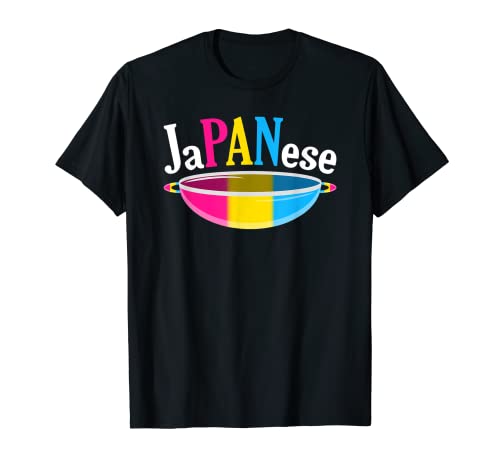 Pansexual Orgoglio JaPANese, Pansessualità asiatica Pan Pride Maglietta