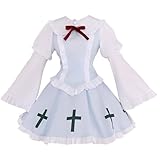Yolmtbdg Anime Tsukiyomi Utau Cosplay Costume Dress Woman Halloween Party Suit Fullset Outfit (Blue, Customize)