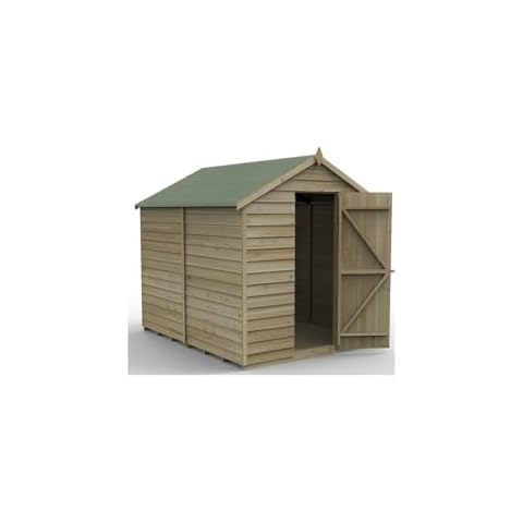 Forest Garden 6x4 Apex Shed Without Window Cover