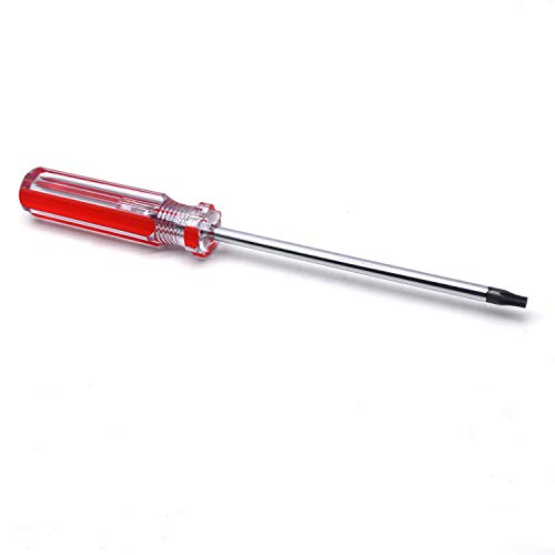 Antrader T20 5mm Magnetic Tip Plastic Grip Torx Security Screwdriver 100mm Long