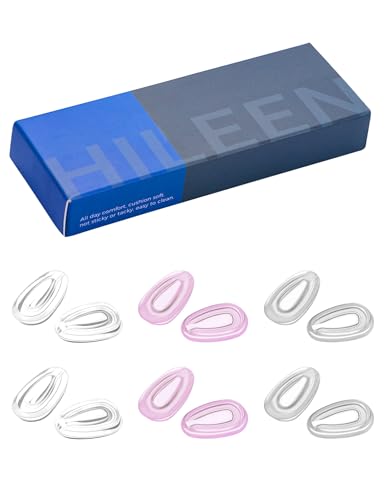 Image of 6 Pairs Replacement Nose Pads for Oakley Feedback OO4079|Holbrook Metal OO4123|Gauge 6 8 OO6038 OO4124|Crosshair