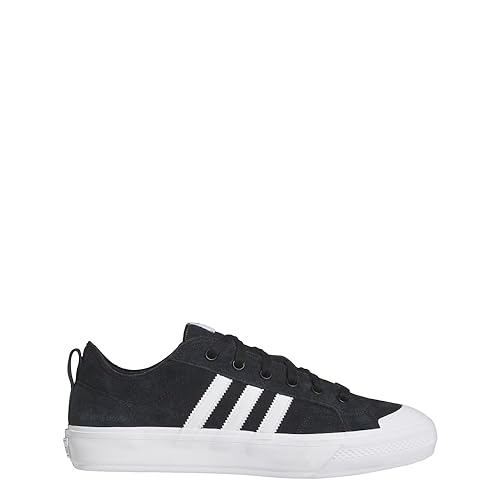 adidas Mens Nizza Low Adv Skate Sneakers Shoes - Black