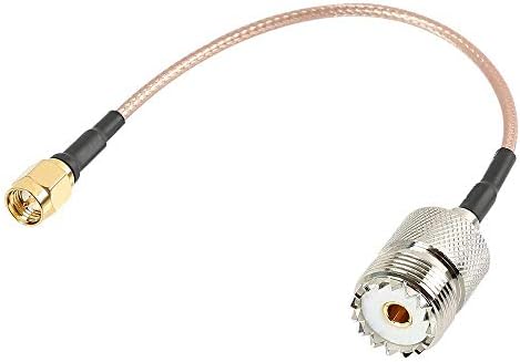 Rf Watt Meter Digital MPD Digital RF Coaxial Cable - SMA Male To PL259 UHF 10FT RG58 Made In USA USA Made Coaxial - Foto 6