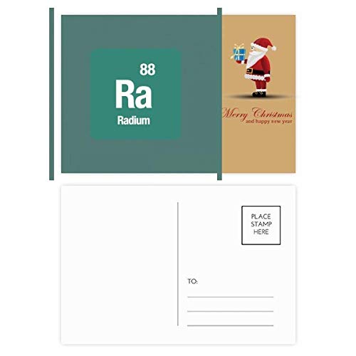 Cartes postales Père Noël Ra Radium pour décorer vos tables de réveillon