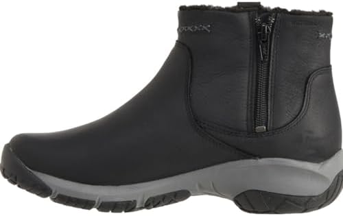 Merrell Women's Encore 4 Bluff Zip Polar Boots - Waterproof, Insulated, Wide Width, (Black) (9) | Image 2