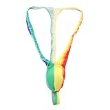 Generisch Herren-Erotikwäsche Monat V Dessous Jumpsuit Elegant für Herren mit Farbakzenten im Alltag (Multicolour, One Size)