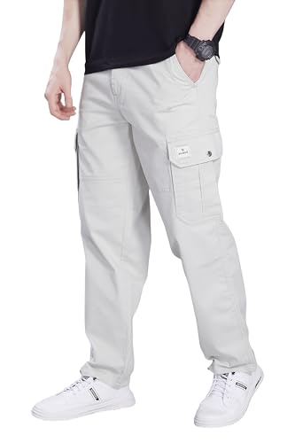 Image of DIVISIVE Men's Loose Baggy Fit Cotton Cargo Pants