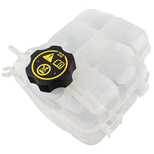 BOXI 603-383 Engine Coolant Reservoir Bottle Tank w/Cap Fit for Buick Cascada 2016-2019 | Verano 2012-2017 | for Chevy Cruze 2010-2016 | Orlando 2012-2014 | Replace 13393368 GM3014150 603383 13465094