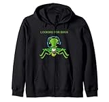 Buscando bichos Mantis religiosa Geeks Dibujo Sudadera con Capucha