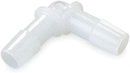 Eldon James Barbed Elbow, 90(Deg), HDPE, 5/8" Barb Size, Natural - L0-10HDPE, (Pack of 10)