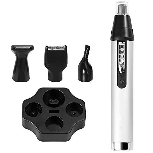 COLFULINE 4 in 1 Nasenhaartrimmer, USB Professioneller Ohrhaarschneider, Wiederaufladbarer...