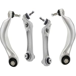 4Pcs Front Lower Control Arm with Ball Joint Suspension kit fit for 2011-2016 BMW 528i, for 2011-2016 535i, for 2011-2016 550i, for 2012-2019 640i, for 2012-2019 650i Gran Coupe