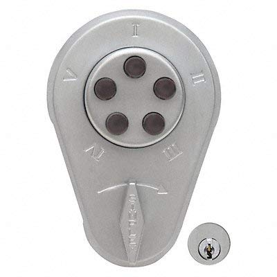 Push Button Lockset, 9000, Thumb Turn