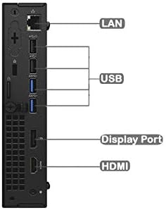 Dell 3050 Micro Form Factor Desktop Computer, Intel Core i5-7500T, 4GB DDR4, 500GB Hard Drive, Windows 11 Pro (Renewed)