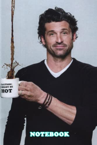 Notebook : Patrick Dempsey Notebook Journal Blank Ruled Writing Journal