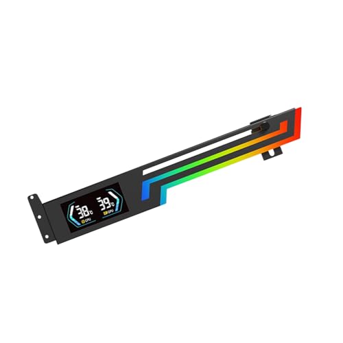 Support GPU RGB thermorégulé pour boîtier PC ATX gamer