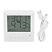 XIXIDIAN Cyfrowa temperatura miernika wilgotności podświetlenie domu wewnętrzny elektroniczny termometr stacja pogodowa