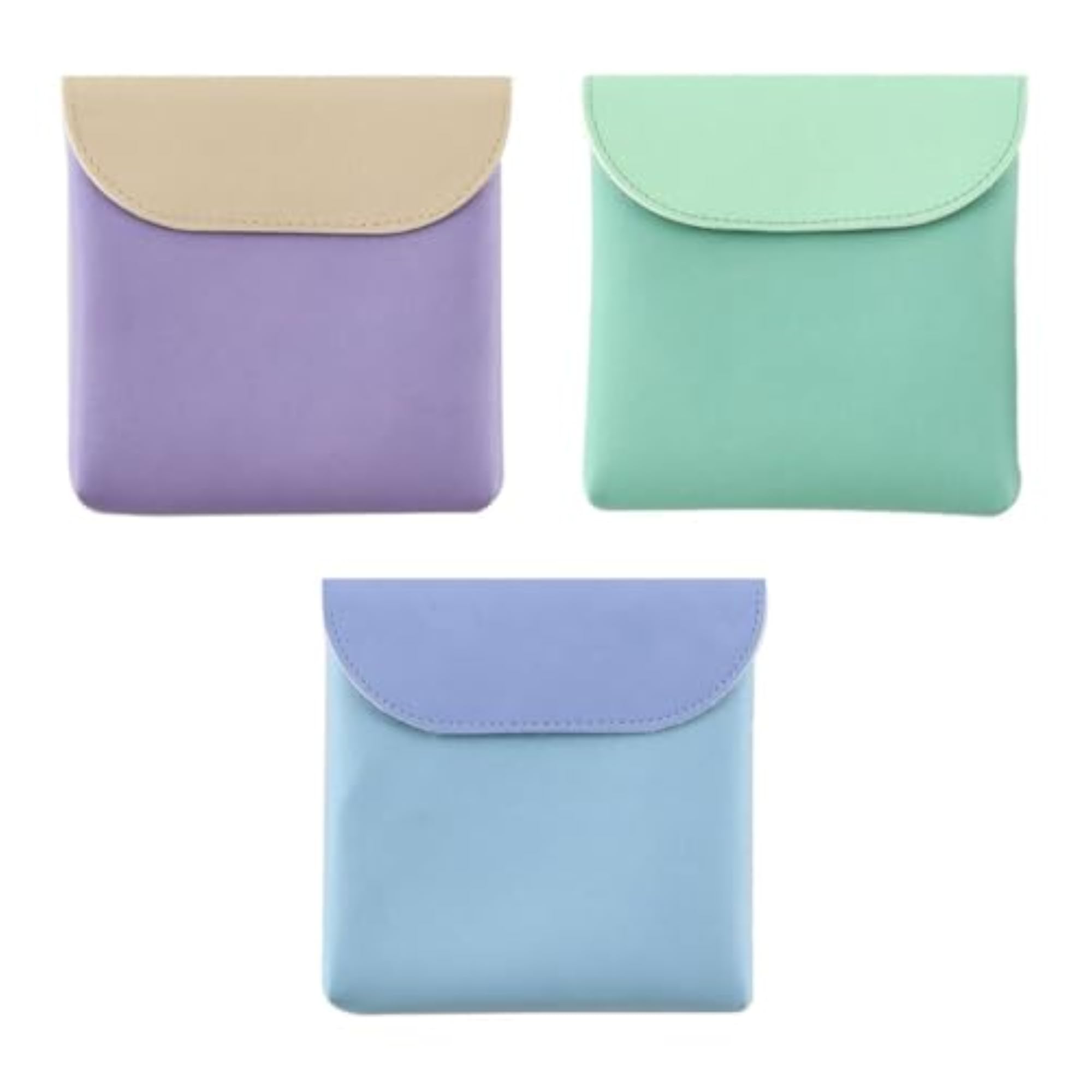 6xWomen Portable Sanitary Towel Bag Waterproof Storage