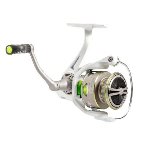 Lew’s MACH 1 Spinning Fishing Reel, Size 300 Reel, 9+1 Bearings, 6.2:1 Gear Ratio, Graphite Frame, Speed Gears, Speed Lube (Clam Packaging)