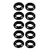 Tool parts 10pcs Double Side Rubber Ring Sealing Grommet Wire Grommets 25mm x 10.4mm