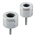 Bulevisiter Pipe Cleaner Brush Kit 15mm + 22mm Power Drill Attachment Copper Tube Cleaner Metal Polishing Tool Industrial Grade Rust Remover(2PCS)