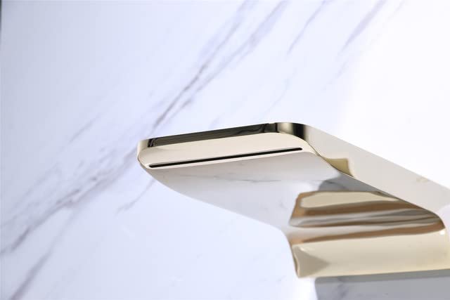 AETOOL - Becola Spout Chrome Finish Brass Spout Bibcocks 180 Degree Rotation Wall Mounted Bathroom Tub Spout Square and Retail (416K)