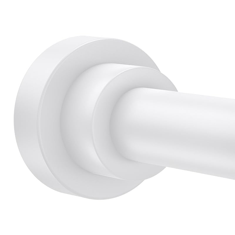 Shower Curtain Rod 31-80 in Adjustable Curtain Rod No Drilling Tension Shower Rod Stainless Steel...