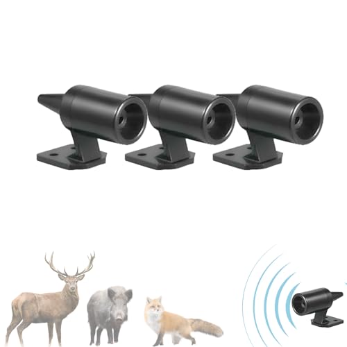 3PCS Ahuyentador, Silbato de Ultrasonidos de advertencia para animales como Jabalíes, Ciervos, Zorros, Conejos. Para Coches y Motos. Parent