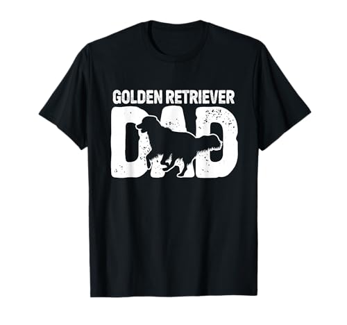 Golden Retriever Dad Golden Retriever Owner Dad Dog T-Shirt