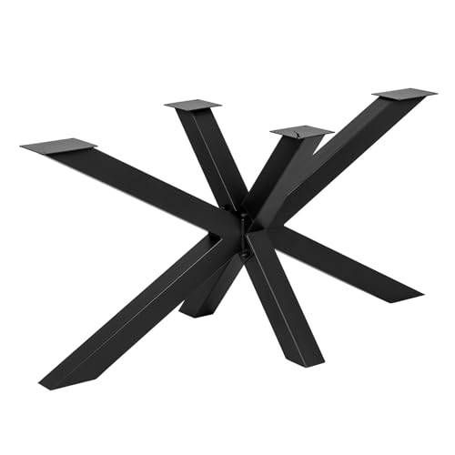Pieds de table à manger araignée pour créer une table industrielle sans trembler