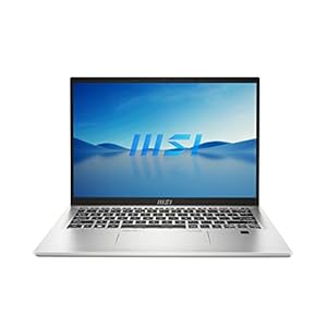 MSI Prestige 14 EVO 14″ FHD+ Business Laptop: Intel Core i9-13900H, Intel Iris Xe, 32GB DDR5, 1TB NVMe SSD, Type-C, Thunderbolt 4, Win 11 Pro: Urban Silver B13M-633US