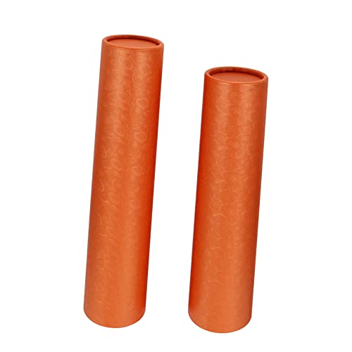 Beatifufu Artwork Storage Tube Expandable Paper Roll Holder Craft Tubes Blueprints Storage Documents Case