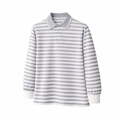 Image of Mack Jonney Men's Premium Black Striped Polo T-Shirt | Long Sleeve Cotton Blend | Casual & Smart Wear-M6752