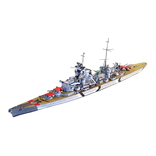 Image of VELURA 1:400 3D Puzzle Gifts Decorative Durable Boat Toy for Adults Kids Beginners|Airplanes|1 Ship Model(Unassembled)|Toys Hobbies