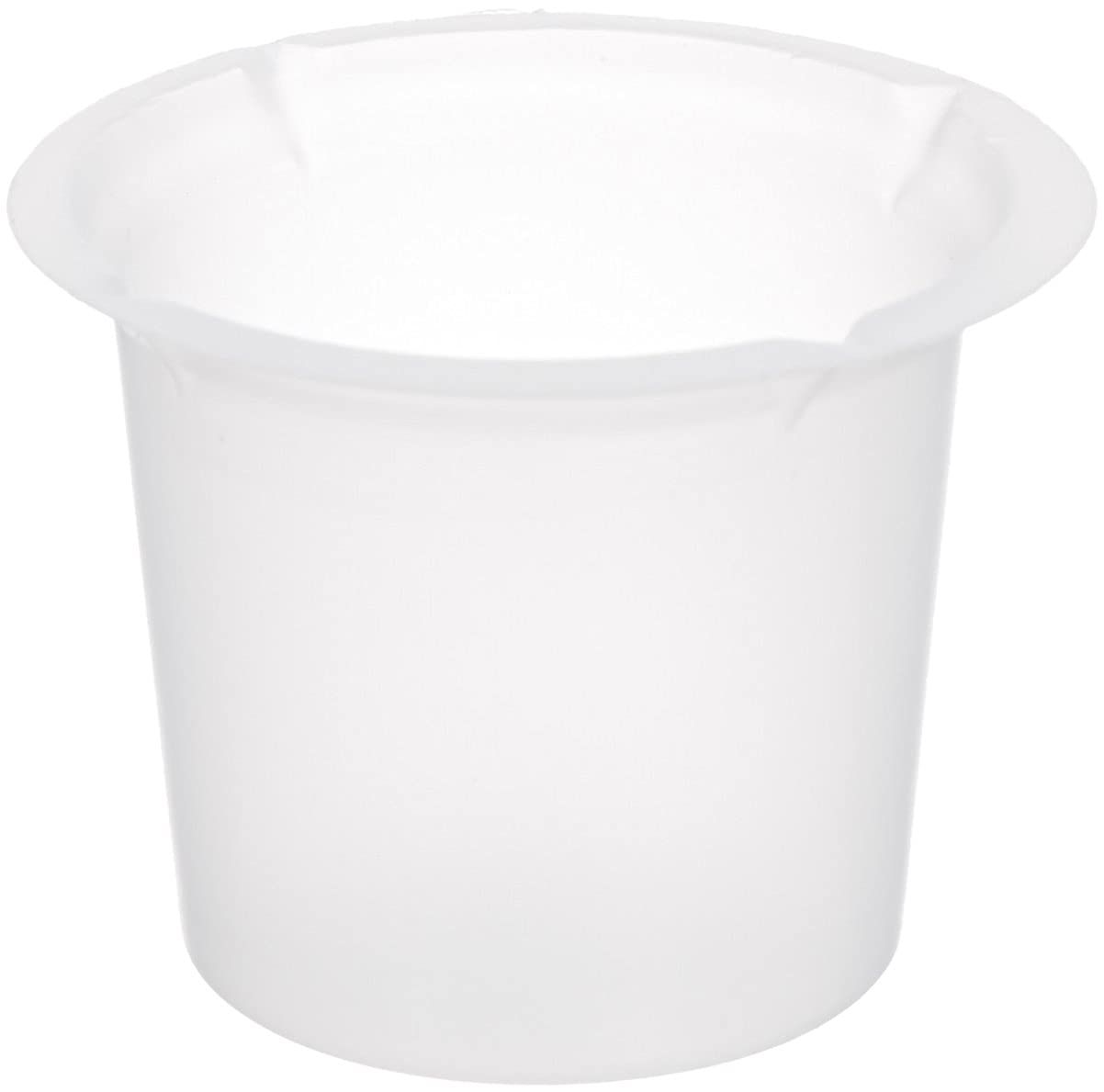 Globe Scientific 3602 Polystyrene Disposable Four Pour Spout Beakers, 10mL Capacity, Pack of 1000