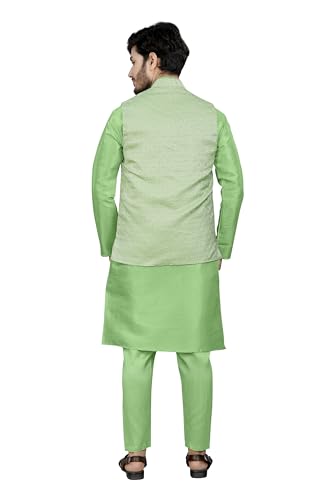 Image of Trustous Traditional Men's Kurta Koti Set (3 PCS SET)