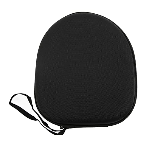Image of Headphone Case Hard EVA Shell Headset Protective Box Multifunctional Headphone Container Portable Carrying Case Storage Box for On-Ear Headset(Black)