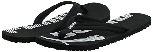 Image of PUMA Men's Epic Flip V2 Athletic Sandal, Black /White, 4 M US