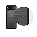 ZAGG Bridgetown Slim Black Case for Samsung Galaxy Z Flip4 5G - Hinge Design, D3O Bio Reinforced, 10ft Drop Protection, Wireless Charging Compatible, Black