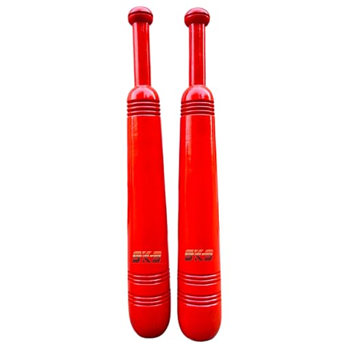 Image of SKS Pair Wooden Indian Mugdar, Clubs, Meel, Clubbell, Karla Kattai, Mugdar, Original Manufactured from Super King Sports (Pair) (2, Kilograms)