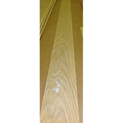 White Oak Wood Veneer 9 x 96 with Paper Backer A Grade Quality 1/40th Thick
