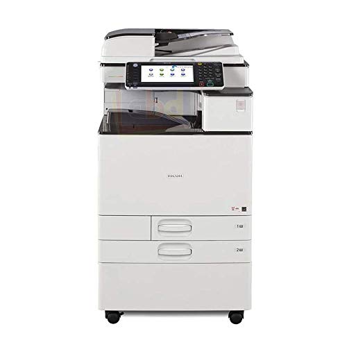 Ricoh Aficio MP C3003 A3 Color Multifunction Copier – 30ppm, Copy, Print, Scan, 2 Trays with Stand (Renewed)