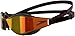 Speedo Unisex Erwachsene Fastskin Hyper Elite Schwimmbrille | Wettkampfschwimmbrille | Performance| Training| Hydrodynamisch Schwimmbrille, Schwarz/Dragon Fire/Gold, Einheitsgröße