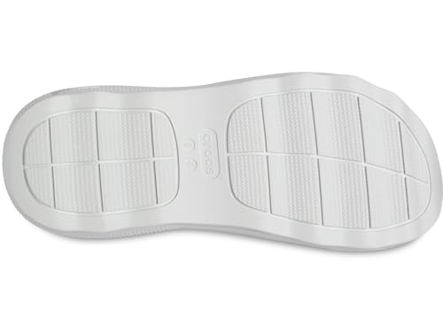 Crocs Unisex Mega Crush Triple Strap Platform Sandals Moonlight/Silver Metallic Men 8 Women 10 Medium3